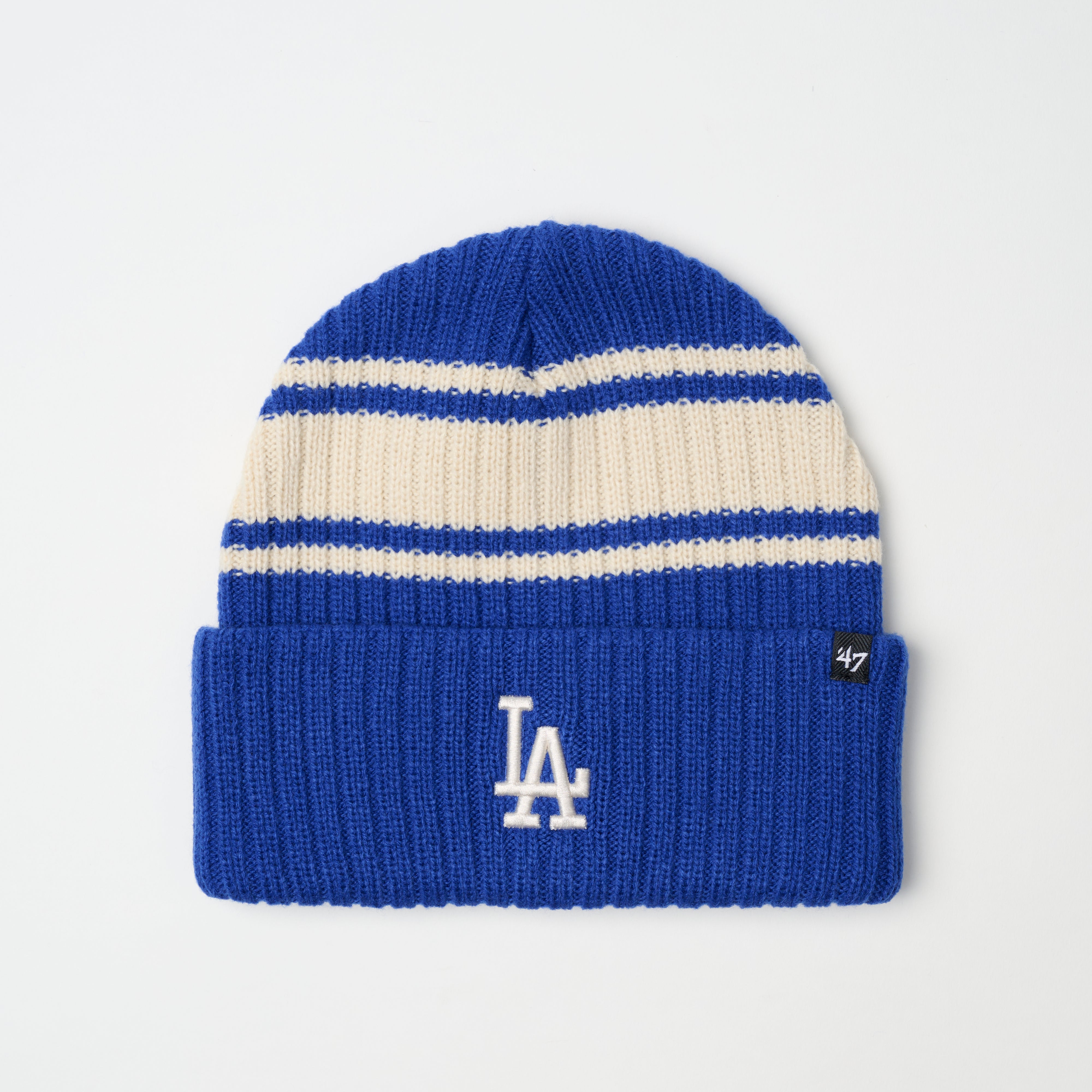 ドジャース ハーバーストライプ '47 カフニット ロイヤル