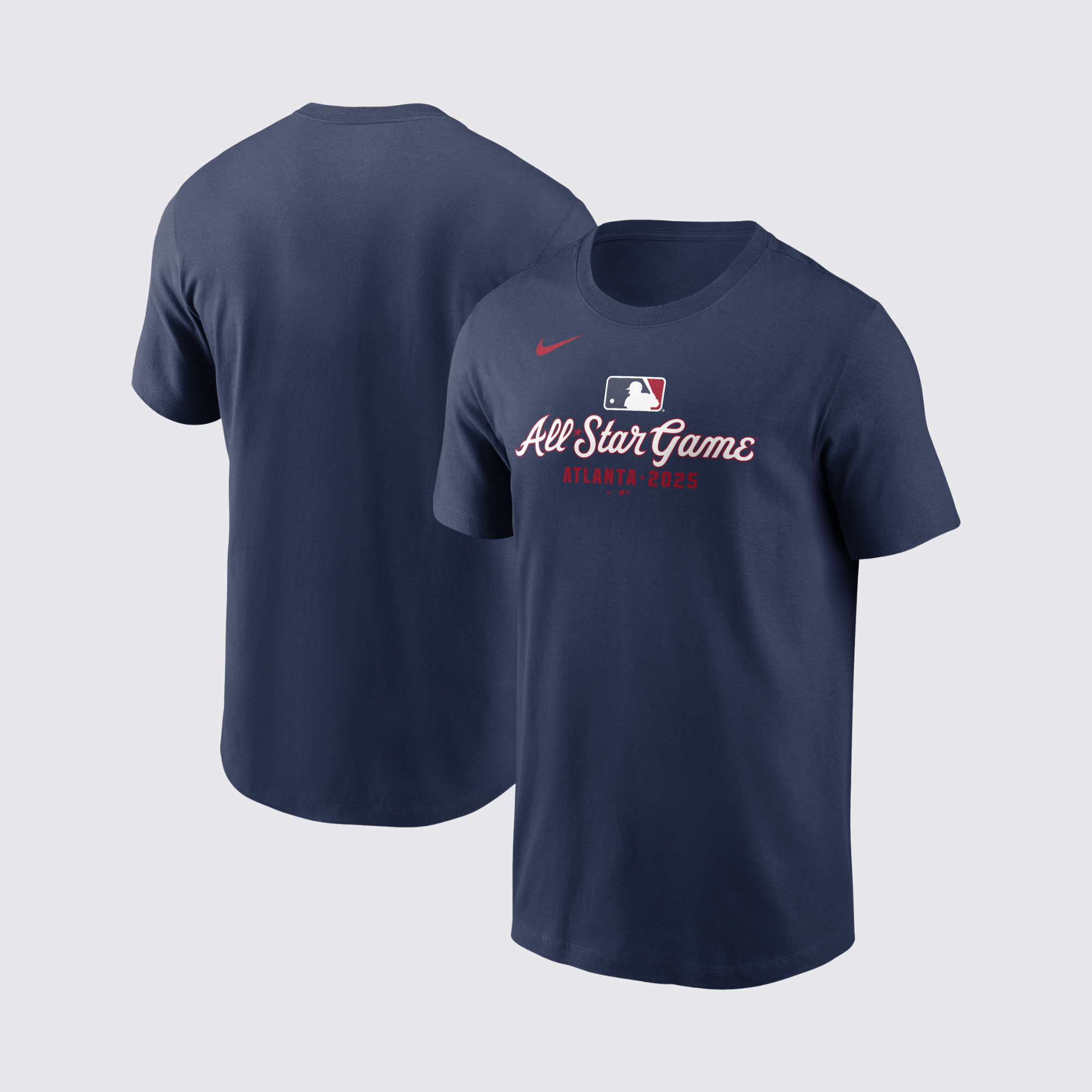 NIKE 2025 MLBオールスターゲーム ワードマーク Tシャツ ネイビー -L