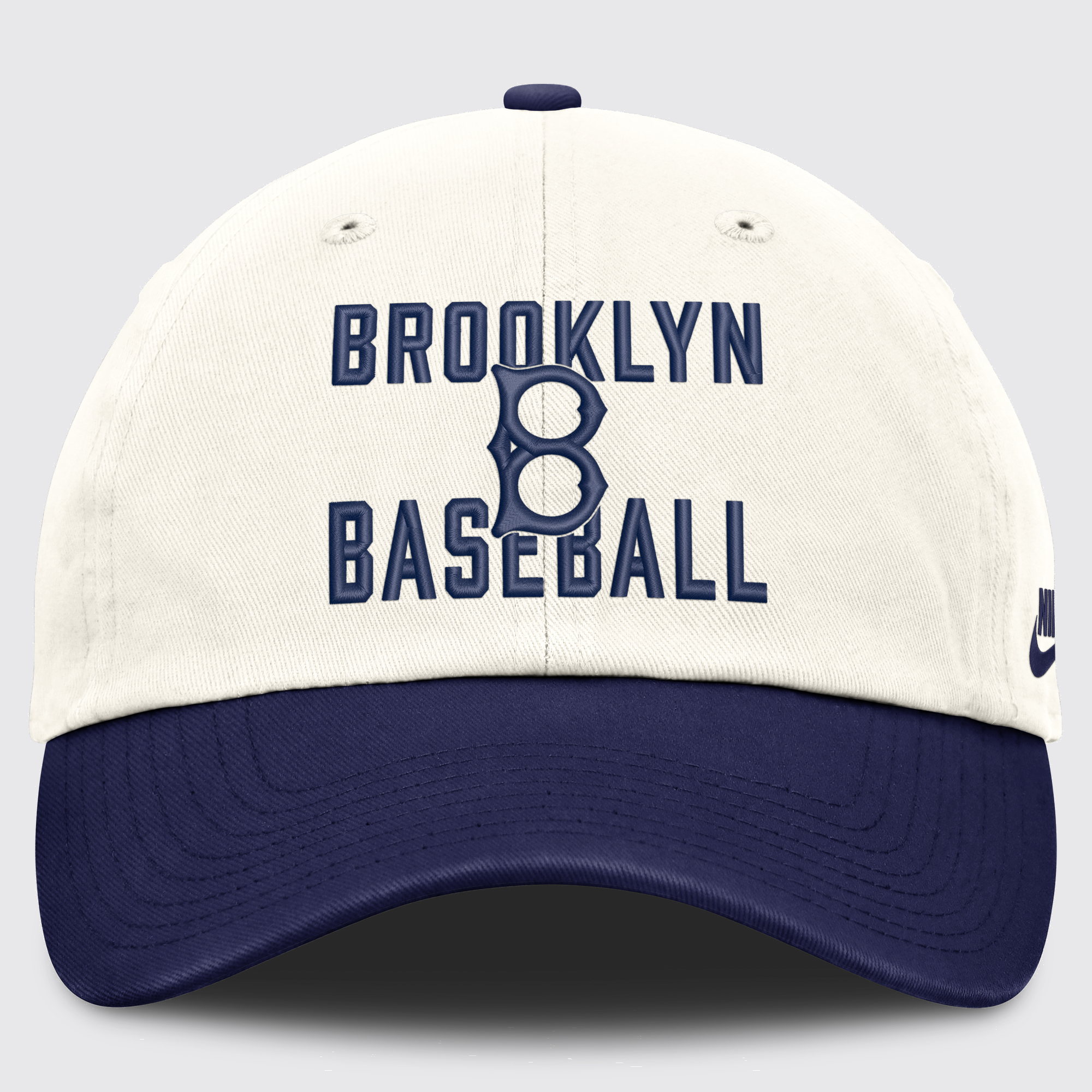 NIKE ブルックリンドジャース クーパーズタウン オーガニックコットンキャップ ツートーン セイル×ロイヤルブルー