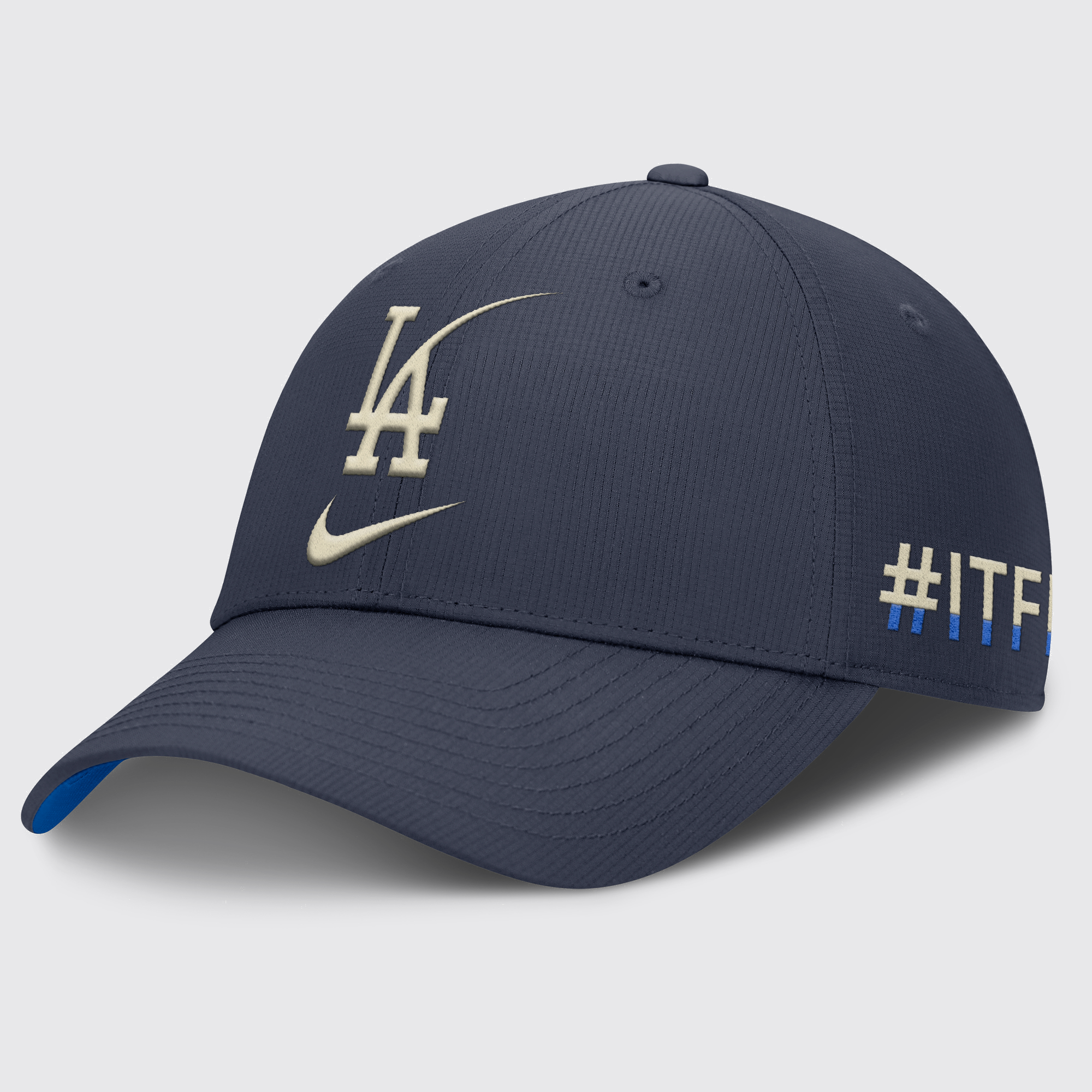 NIKE ドジャース リップストップキャップ サンダーブルー