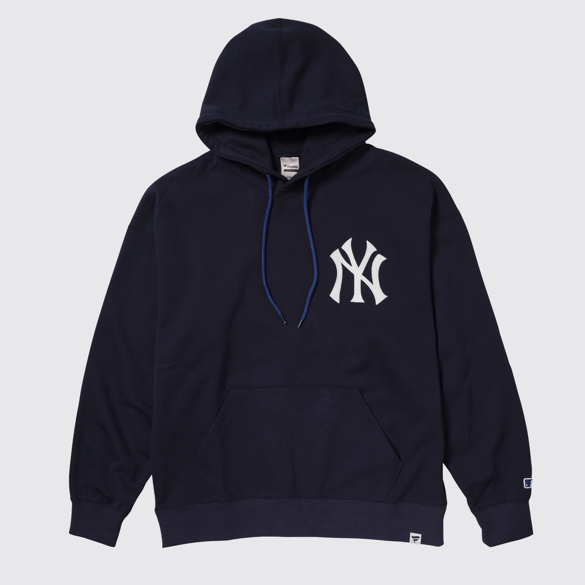 MLB_ヤンキース スタンダード エンブレムロゴ フーディー ネイビー -L MLB_ヤンキース スタンダード エンブレムロゴ フーディー ネイビー -L