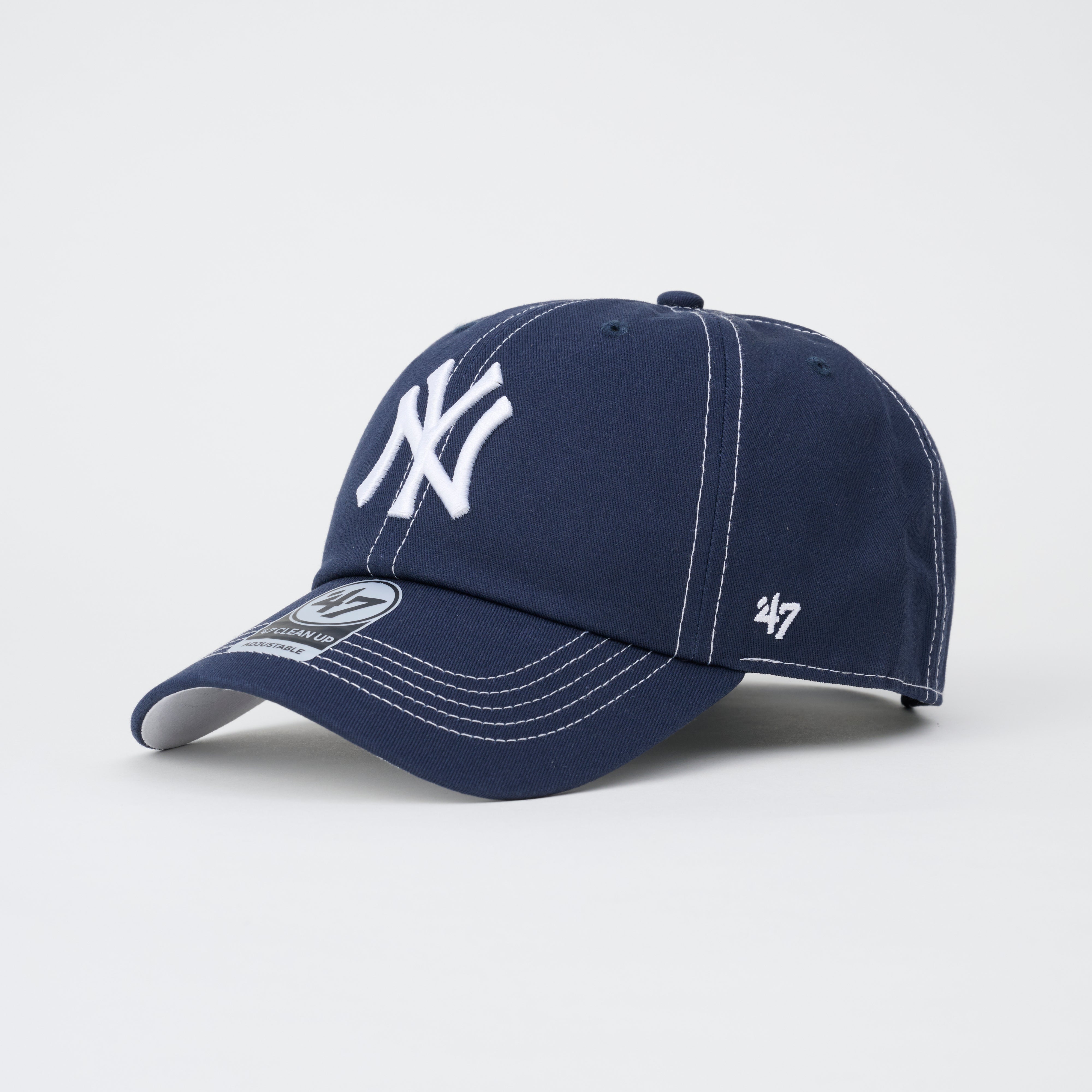 ヤンキース コントラストステッチ '47 クリーンナップ ネイビー