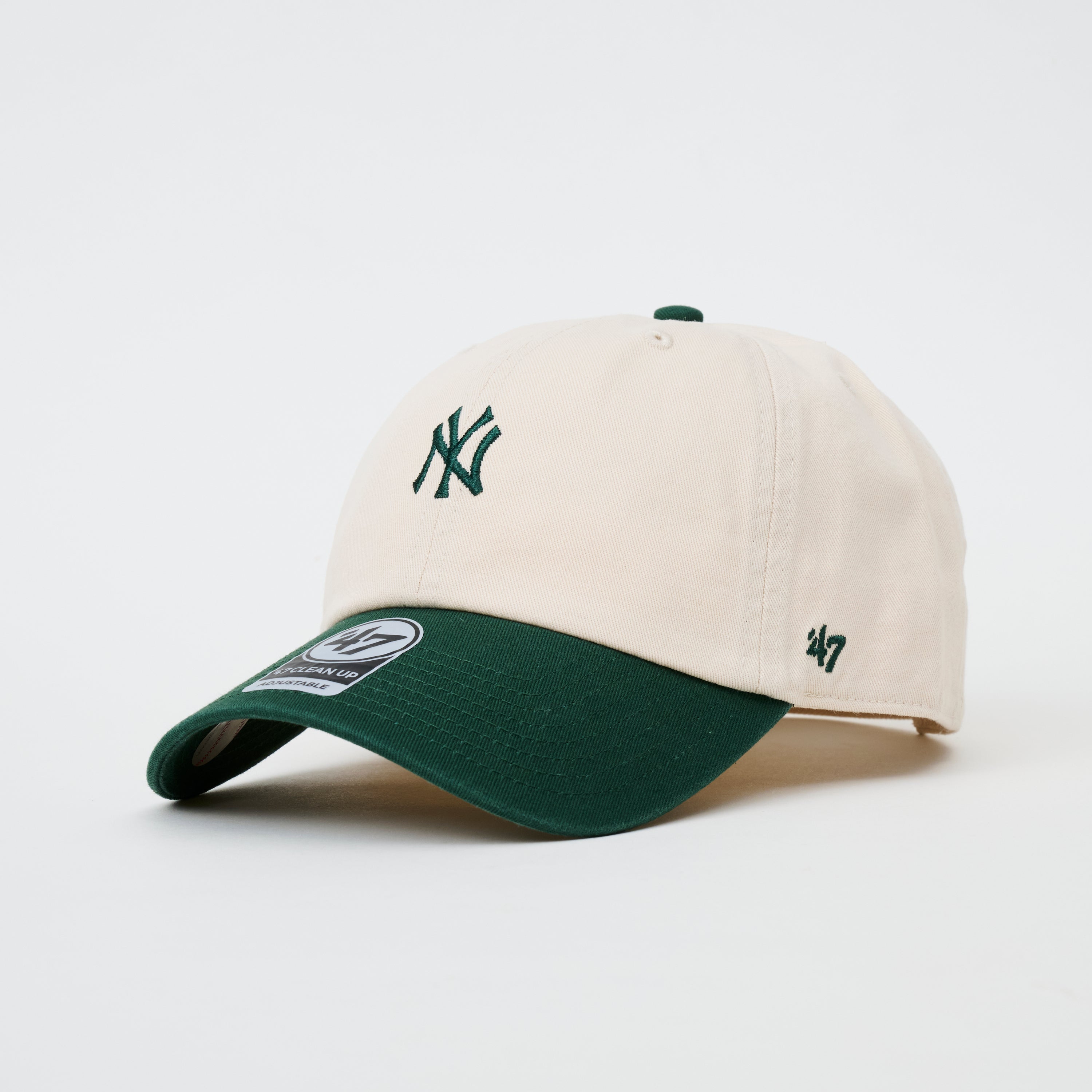 ヤンキース ベースランナー ツートーン '47 クリーンナップ ナチュラル×ダークグリーン