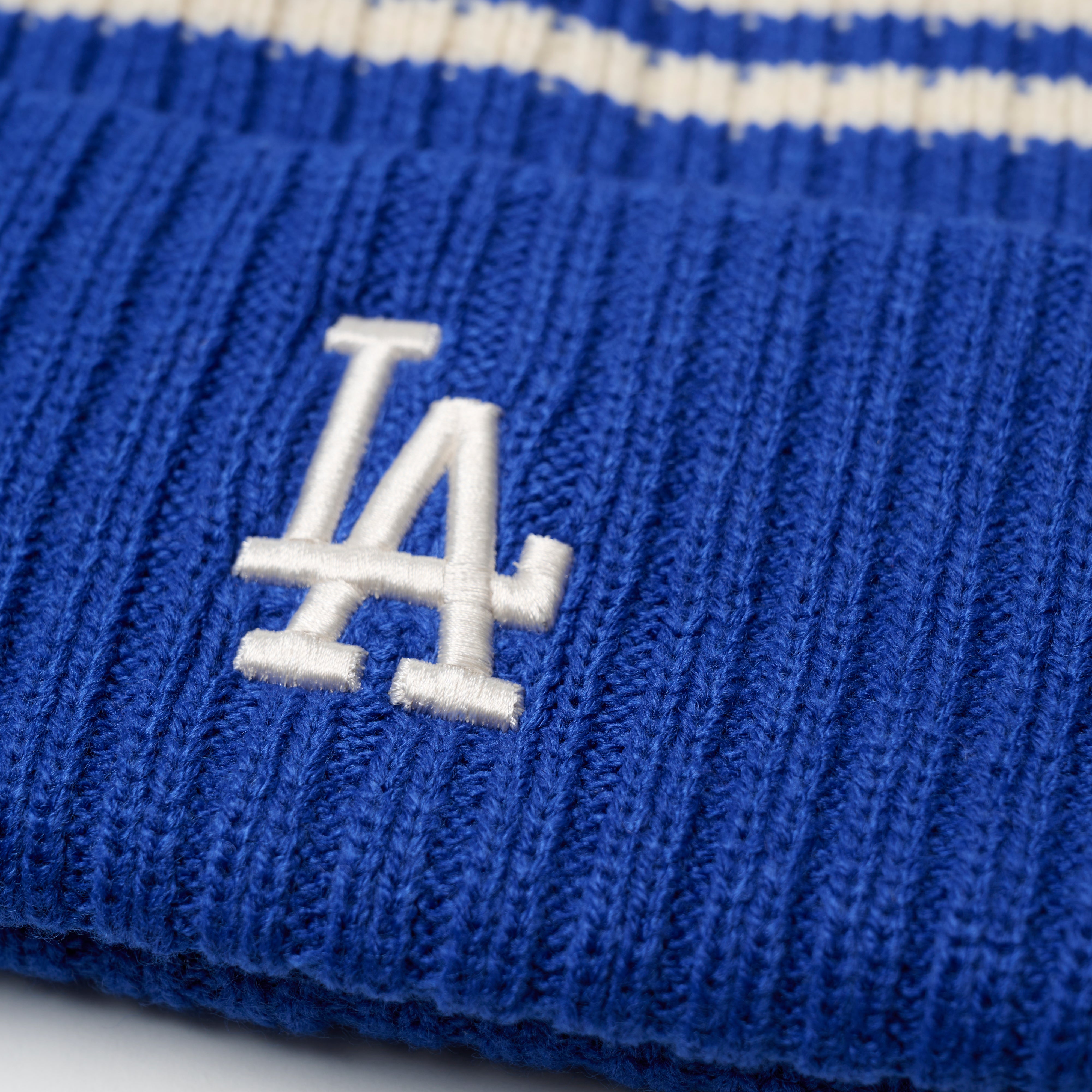 ドジャース ハーバーストライプ '47 カフニット ロイヤル