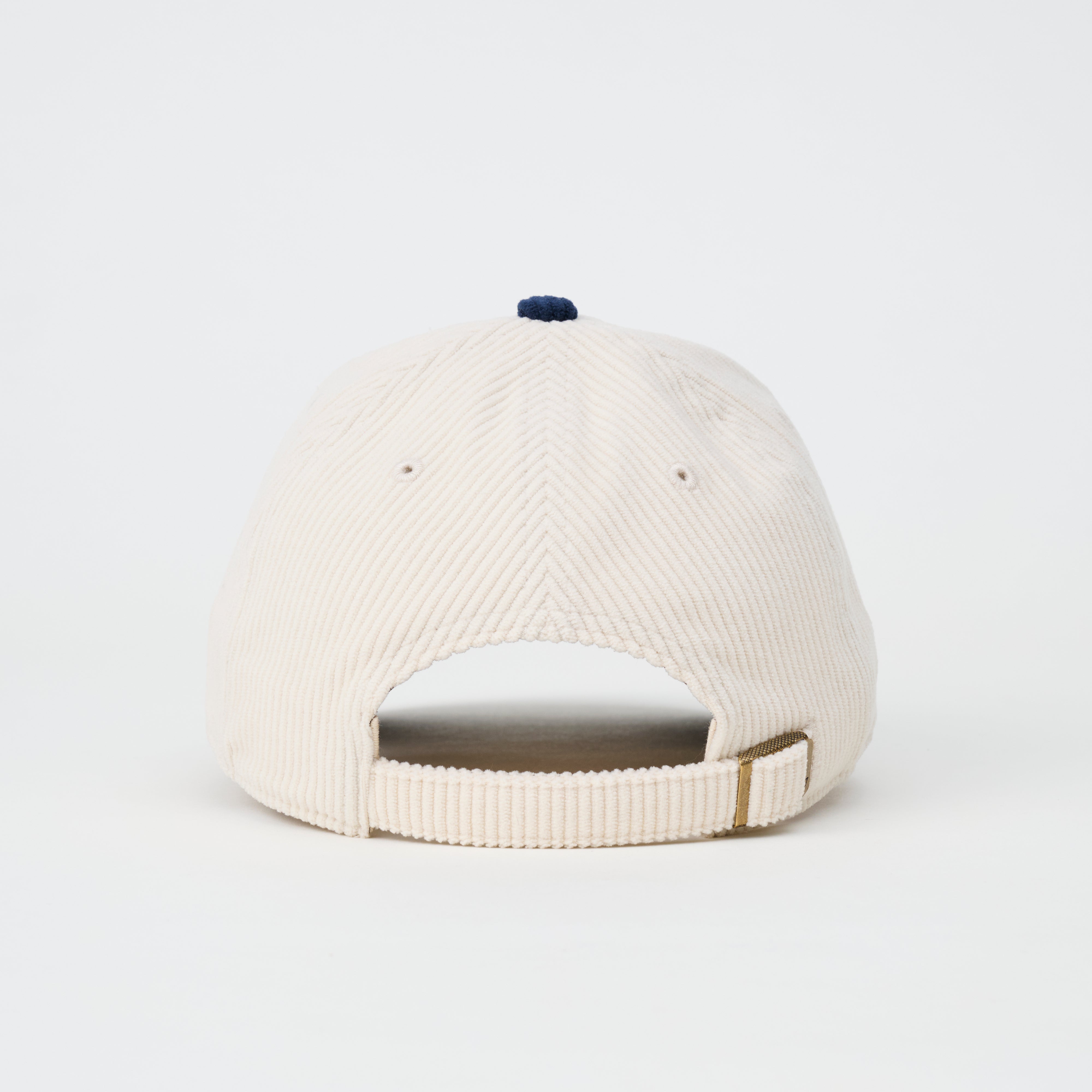 ヤンキース ベースランナー ツートーン コーデュロイ '47 クリーンナップ ナチュラル×ネイビー