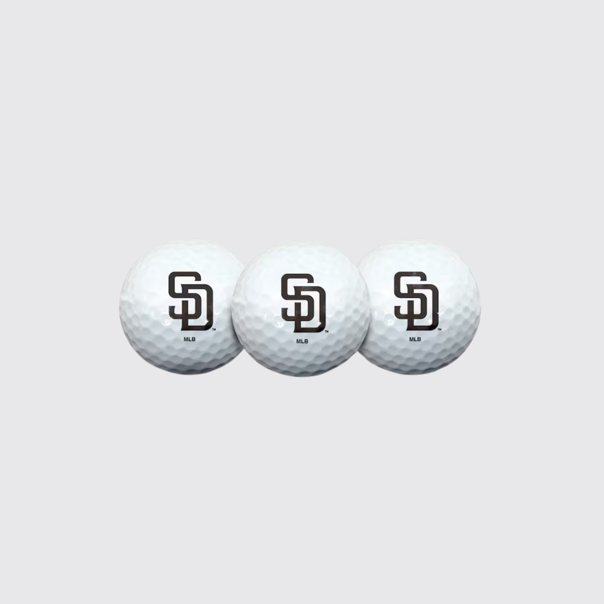 WinCraft_MLB Padres Golf Ball 3-Pack