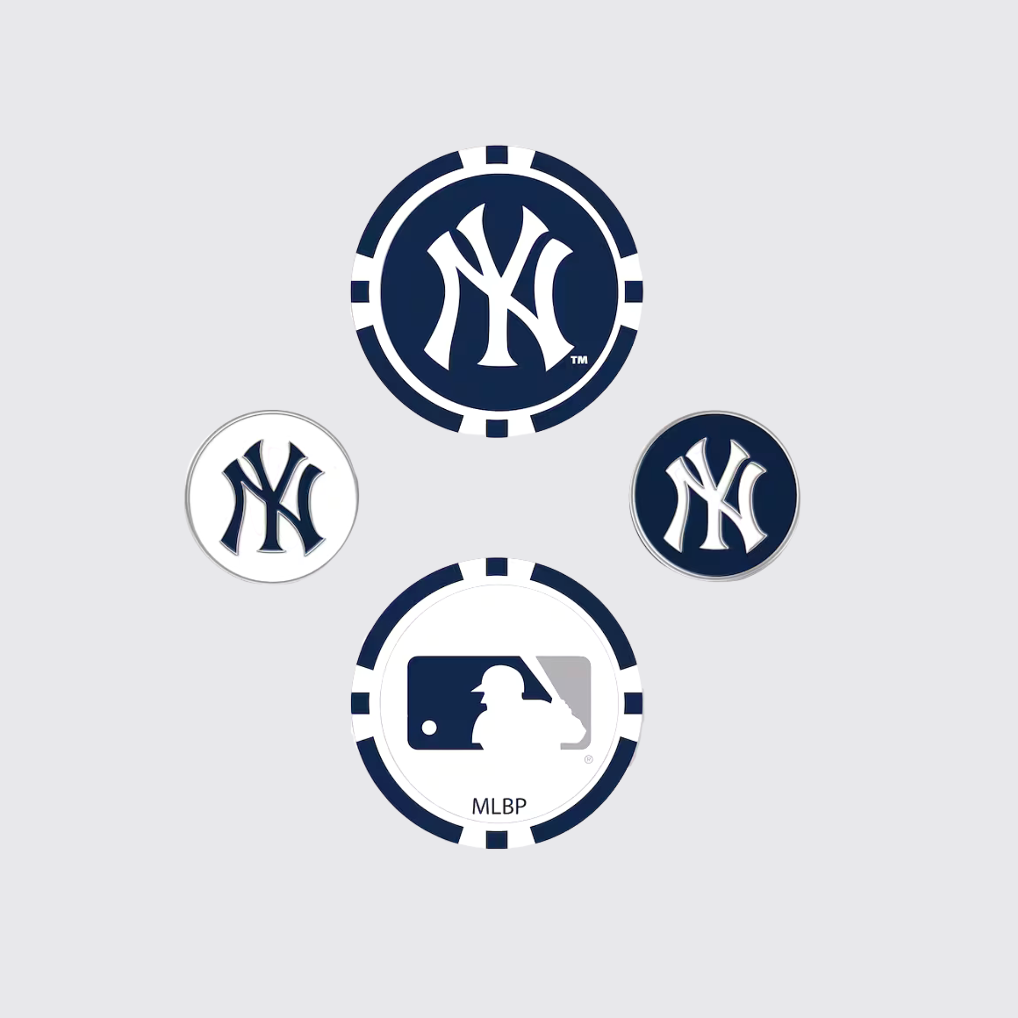 WinCraft_MLB Yankees Ball Marker Set