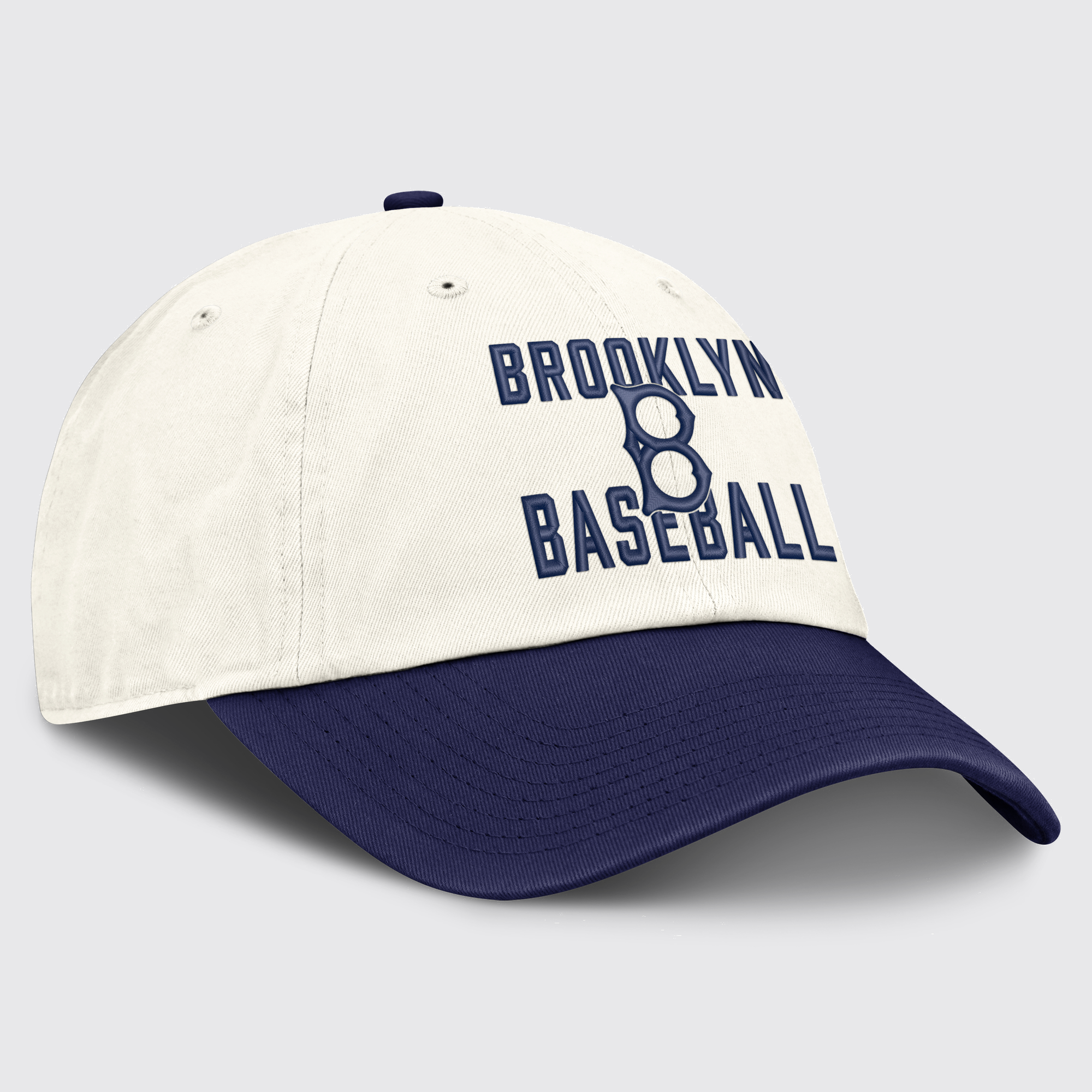 NIKE ブルックリンドジャース クーパーズタウン オーガニックコットンキャップ ツートーン セイル×ロイヤルブルー