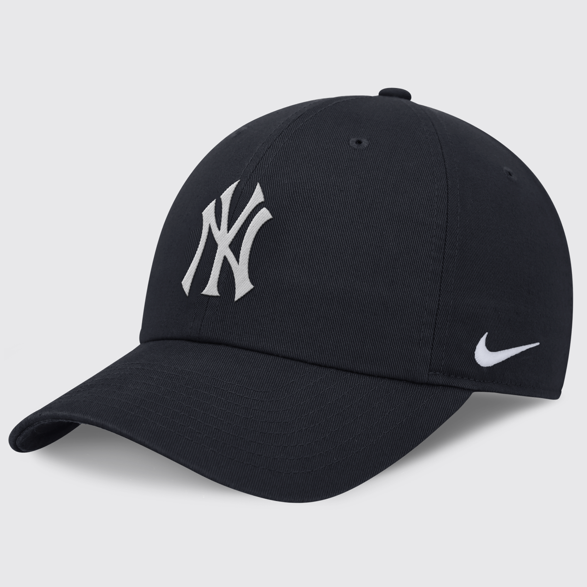 NIKE ヤンキース オーガニックコットンキャップ ピッチブルー