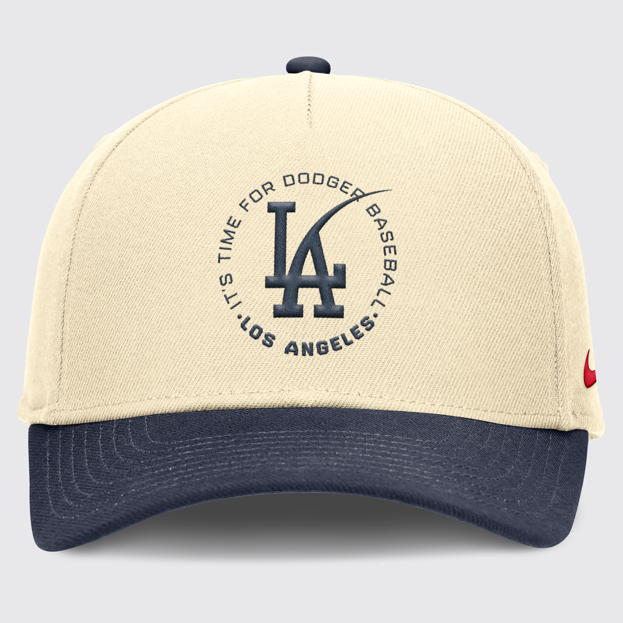 NIKE ドジャース 5PANEL ドライフィットキャップ ツートーン ココナッツミルク×サンダーブルー