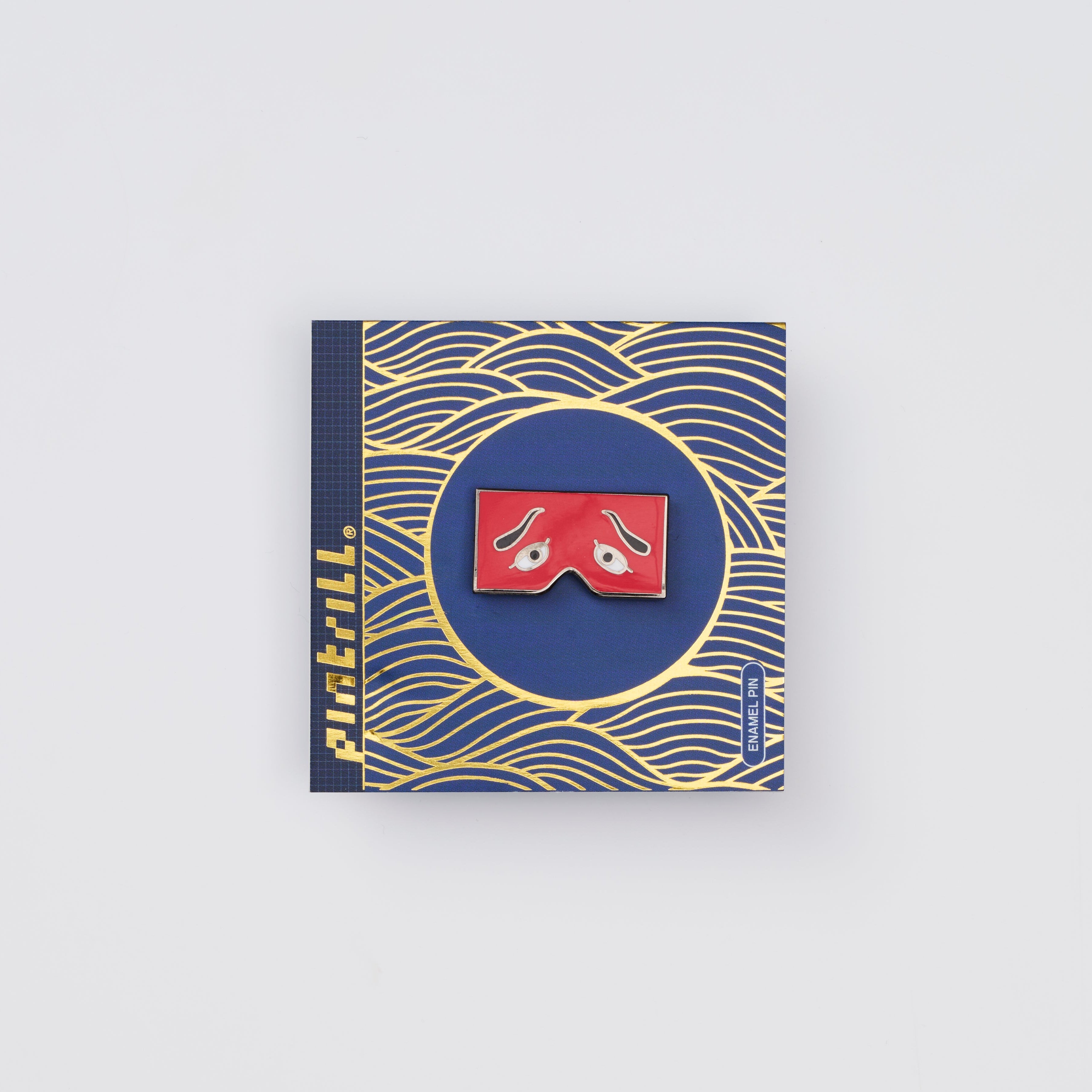 Pin Trill Fukuoka Red Mask