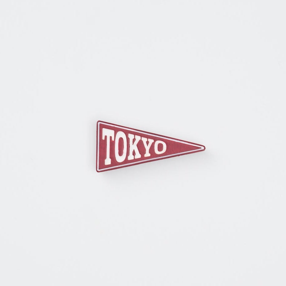 TOKYO ペナント マグネット カーディナル×ホワイト