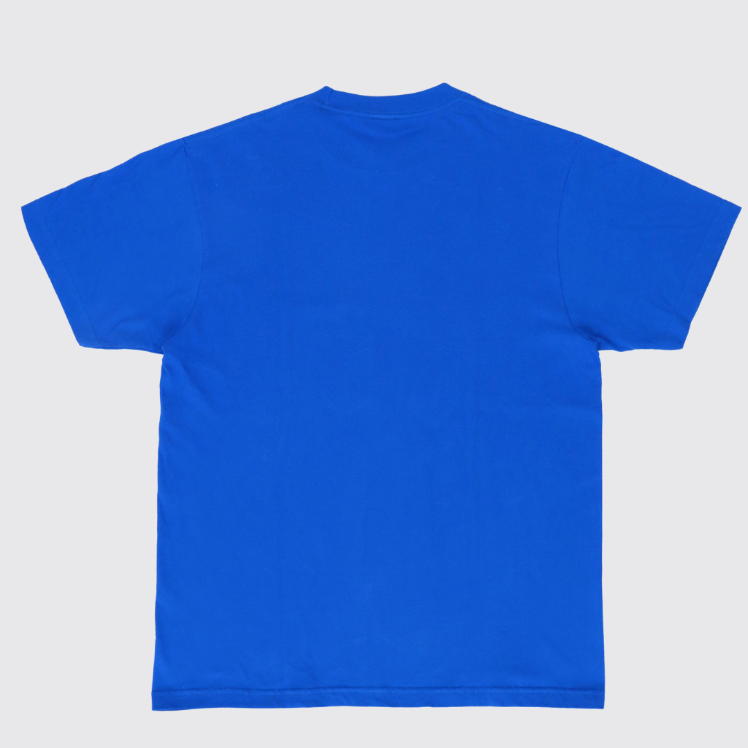 MLB_ドジャース ジャージーロゴ Tシャツ ブルー -L