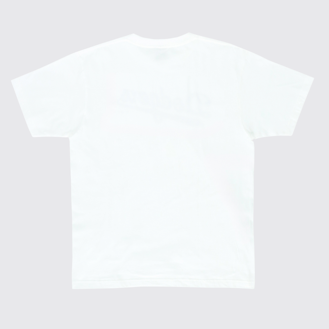 MLB_ドジャース ジャージーロゴ Tシャツ ホワイト -M