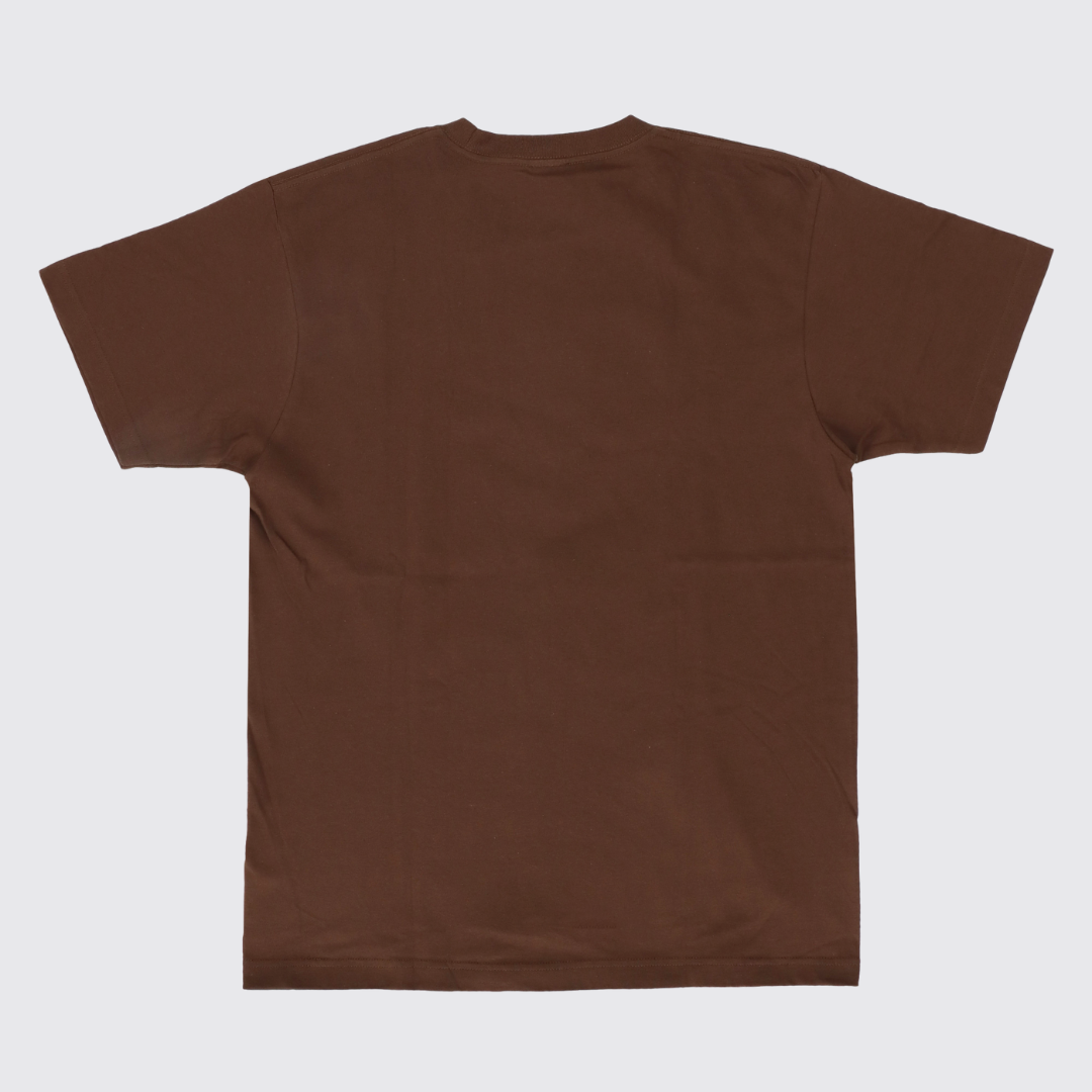 MLB_パドレス ジャージーロゴ Tシャツ ブラウン -M