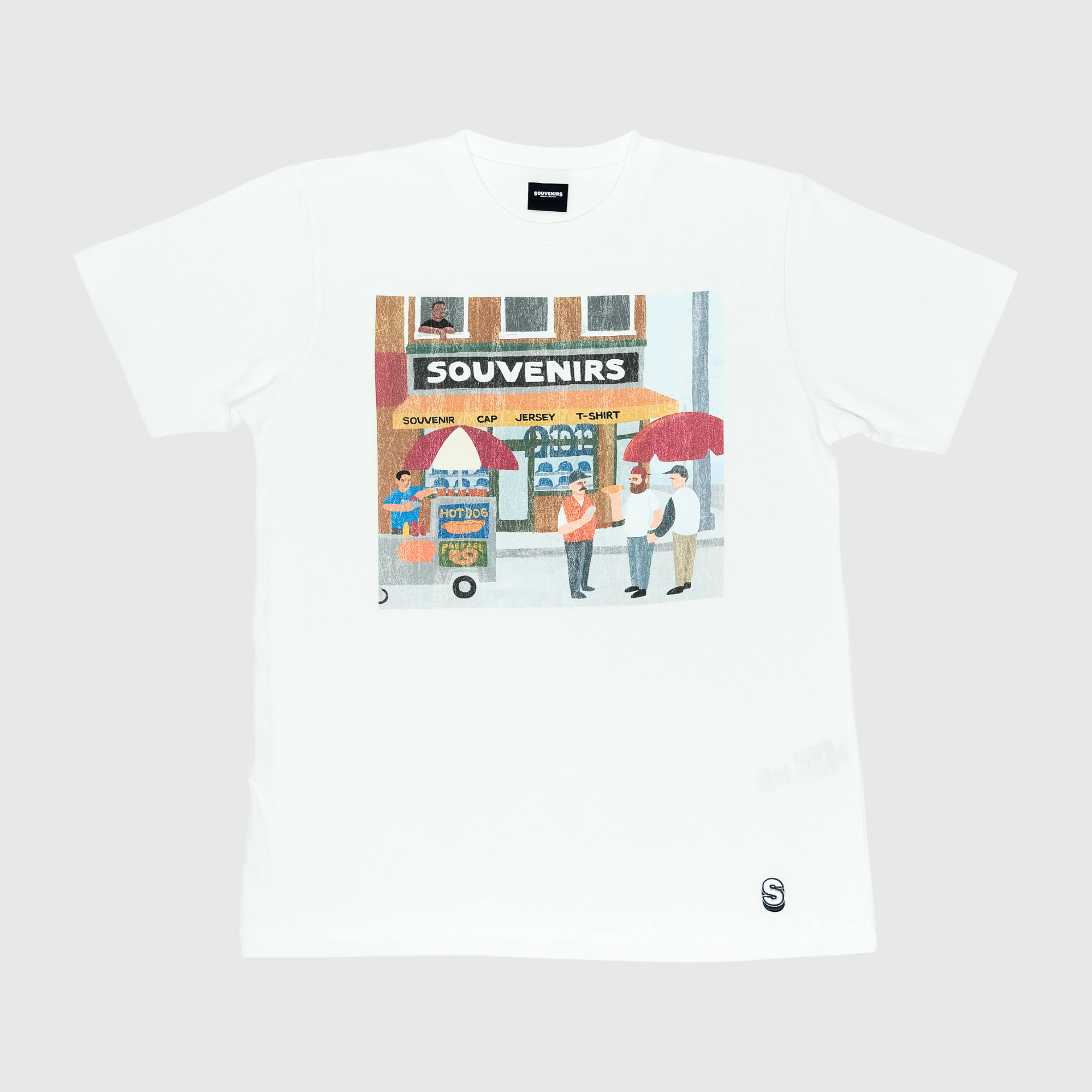 SOUVENIRS STORE プリントTシャツ ホワイト - XL