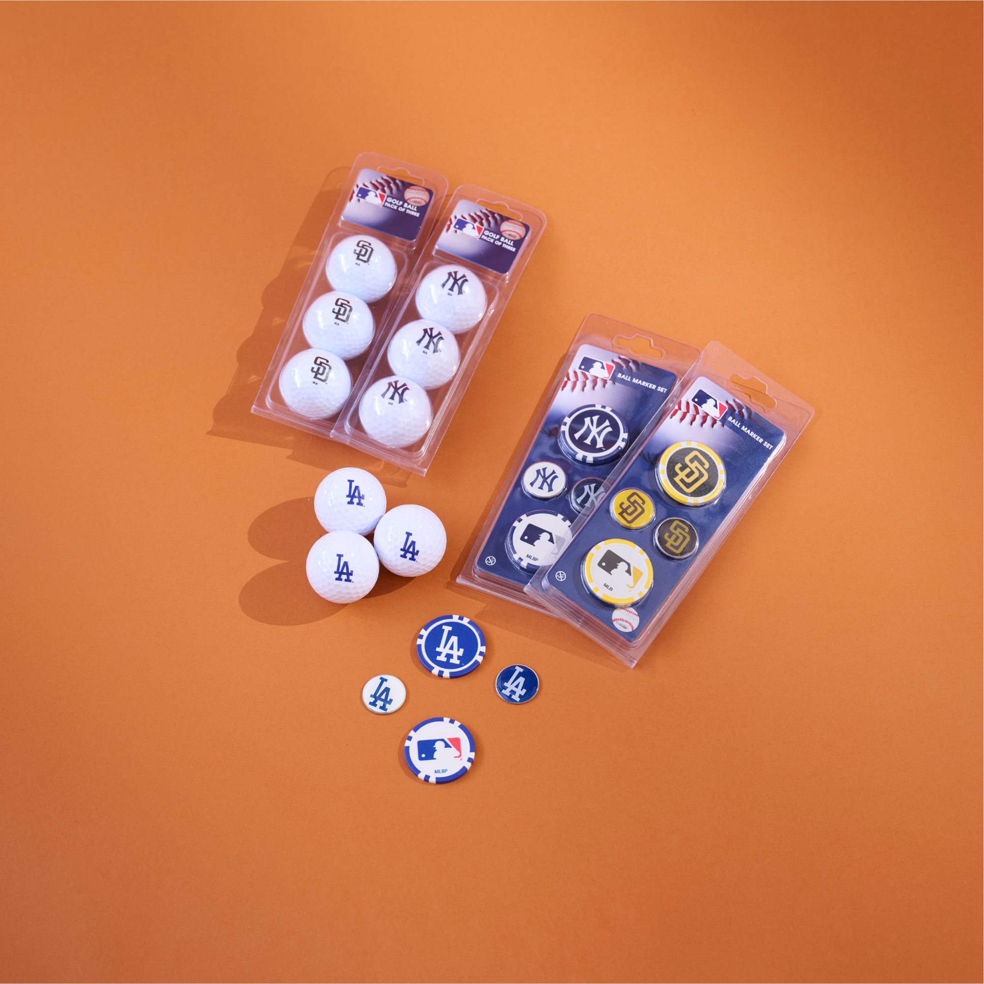 WinCraft_MLB Dodgers Ball Marker Set